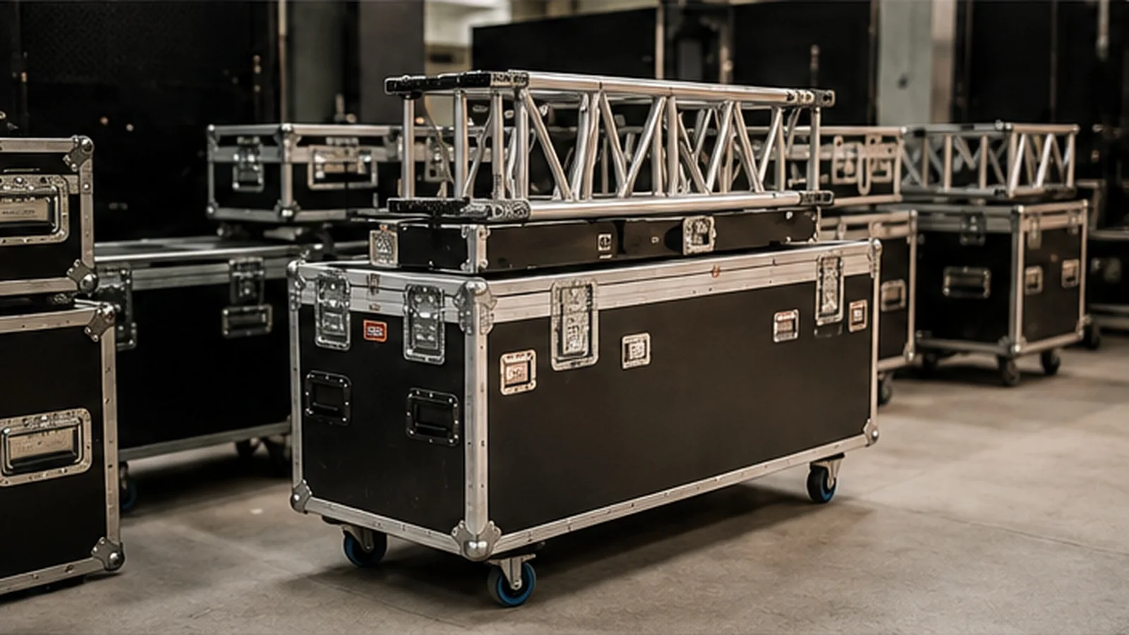 Flight case e strutture per allestimenti tecnici